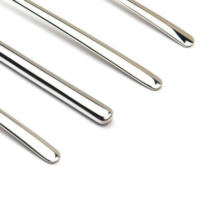 Elegant 24-Piece Stainless Steel Flatware Set for Upscale Dining Experiences - Très Elite