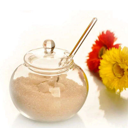 Elegant 250ml Glass Spice and Candy Jar - Chic Home Storage Solution - Très Elite