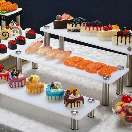 Elegant 3-Tier Acrylic Dessert Display Stand for Celebrations and Gatherings - Très Elite