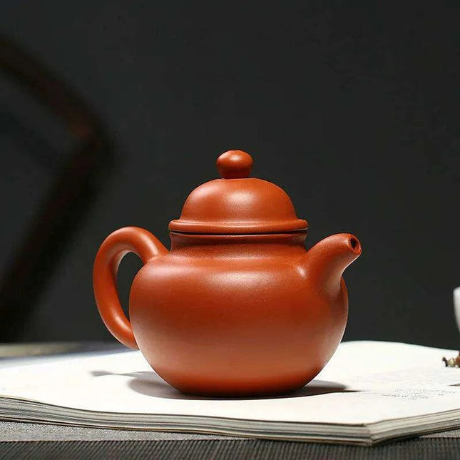Elegant 300CC Yixing Clay Puer Tea Set - Enchanting Kung Fu Teapot Gift