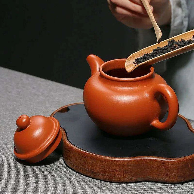 Elegant 300CC Yixing Clay Puer Tea Set - Enchanting Kung Fu Teapot Gift