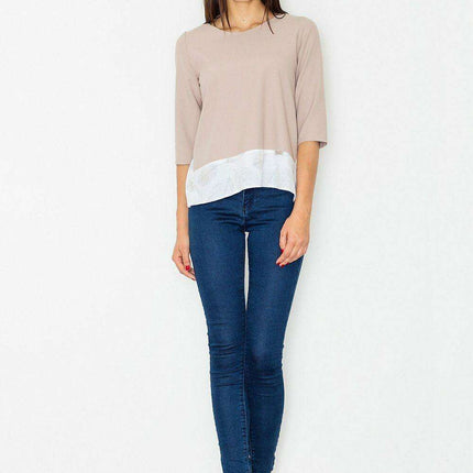 Elegant 3/4 Sleeve Top - The Ultimate Wardrobe Staple - Très Elite