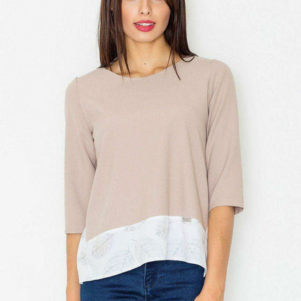Elegant 3/4 Sleeve Top - The Ultimate Wardrobe Staple - Très Elite