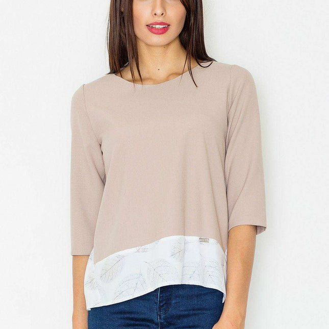 Elegant 3/4 Sleeve Top - The Ultimate Wardrobe Staple