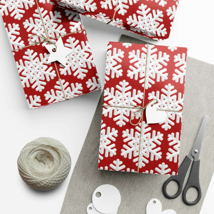 Elegant 3D Holiday Gift Wrap Set - Premium USA-Made Wrapping Paper for Modern Gifting