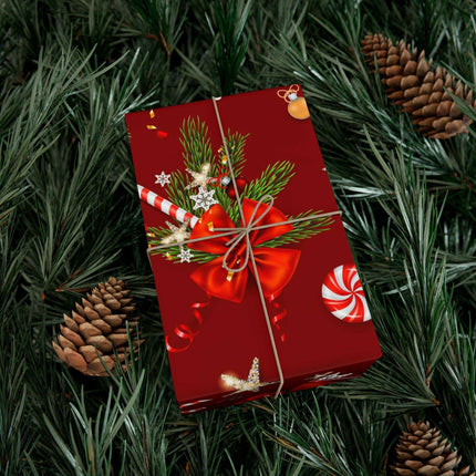 Elegant 3D Holiday Gift Wrapping Paper Set - Artfully Made in the USA