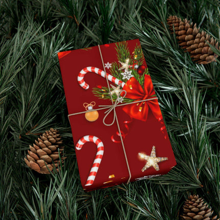 Elegant 3D Holiday Gift Wrapping Paper Set - Artfully Made in the USA