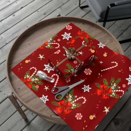 Elegant 3D Holiday Gift Wrapping Paper Set - Artfully Made in the USA
