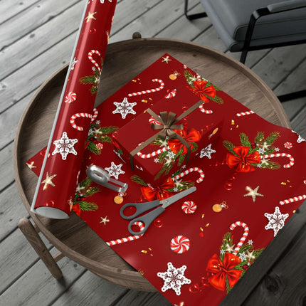 Elegant 3D Holiday Gift Wrapping Paper Set - Artfully Made in the USA