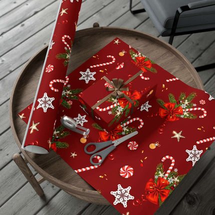 Elegant 3D Holiday Gift Wrapping Paper Set - Artfully Made in the USA