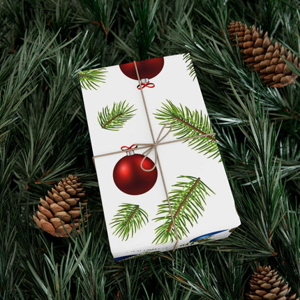 Elegant 3D Holiday Gift Wrapping Paper Set - Premium Quality, USA Crafted