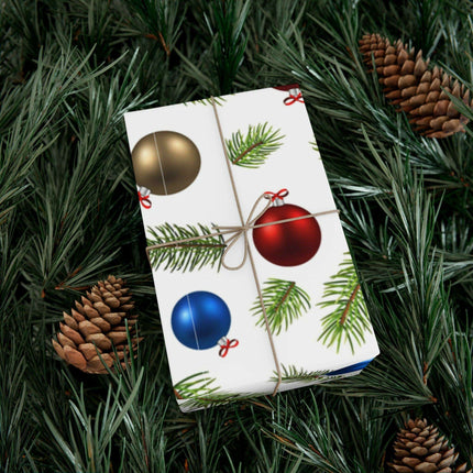 Elegant 3D Holiday Gift Wrapping Paper Set - Premium Quality, USA Crafted