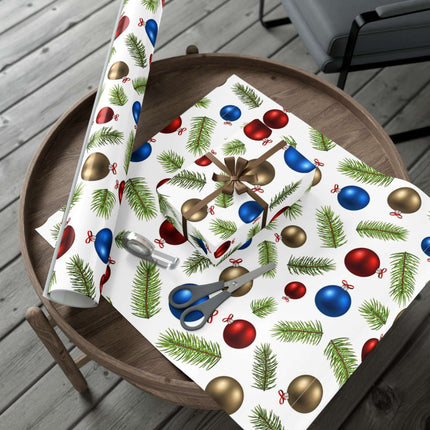 Elegant 3D Holiday Gift Wrapping Paper Set - Premium Quality, USA Crafted