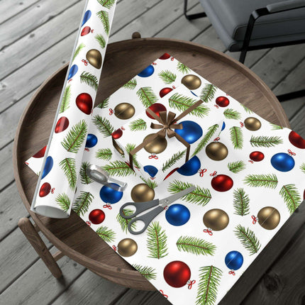 Elegant 3D Holiday Gift Wrapping Paper Set - Premium Quality, USA Crafted