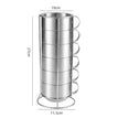 B Round handle 6PCs / 300ml