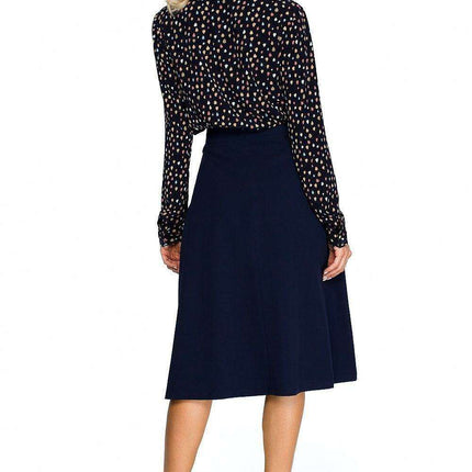 Elegant A-Line Midi Skirt - Très Elite