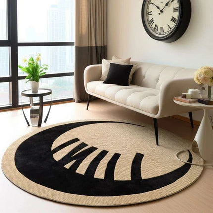 Elegant Abstract Art Area Rug for Stylish Home Interiors - Très Elite