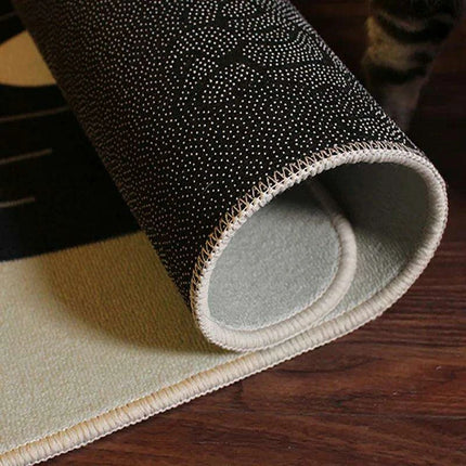 Elegant Abstract Art Area Rug for Stylish Home Interiors - Très Elite