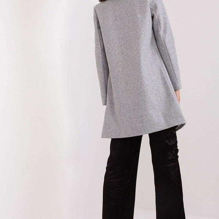 Elegant Allure: Women's Classic Polyester Coat - Très Elite