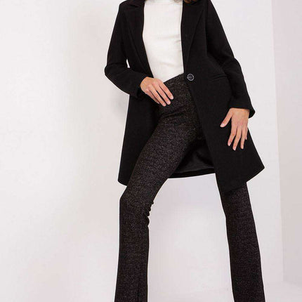 Elegant Allure: Women's Classic Polyester Coat - Très Elite
