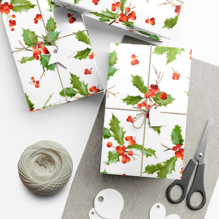 Elegant Artisan Holiday Wrapping Set - Handcrafted Luxury with Matte & Satin Finishes
