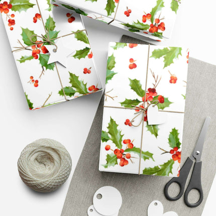 Elegant Artisan Holiday Wrapping Set - Handcrafted Luxury with Matte & Satin Finishes
