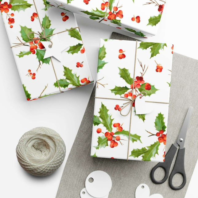 Elegant Artisan Holiday Wrapping Set - Handcrafted Luxury with Matte & Satin Finishes
