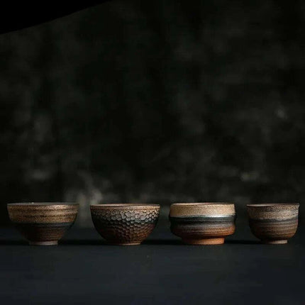 Elegant Artisan Japanese Stoneware Tea Bowl – Enhance Your Tea Experience with Timeless Craftsmanship - Très Elite