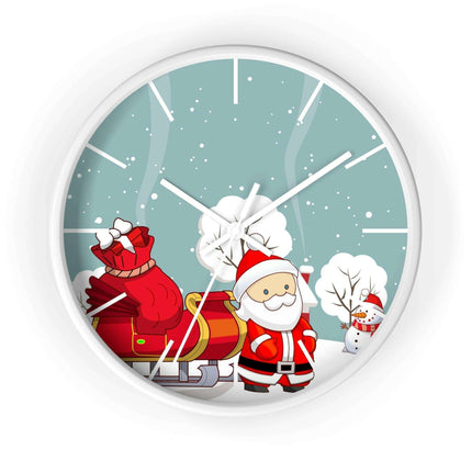 Elegant Artisan Wood Wall Clock with Premium Color Choices for Sophisticated Interiors