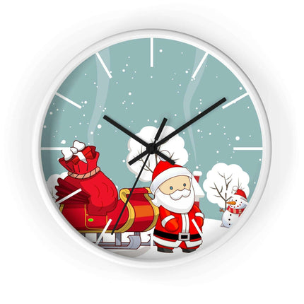 Elegant Artisan Wood Wall Clock with Premium Color Choices for Sophisticated Interiors