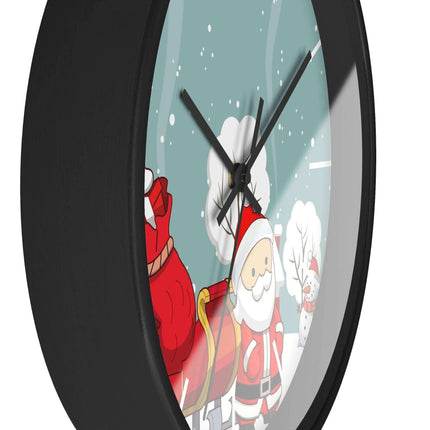 Elegant Artisan Wood Wall Clock with Premium Color Choices for Sophisticated Interiors