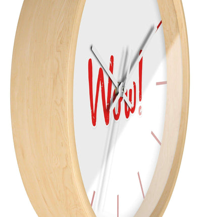 Elegant Artisan Wooden Business Wall Clock with Premium Finish