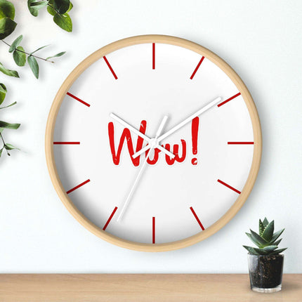 Elegant Artisan Wooden Business Wall Clock with Premium Finish