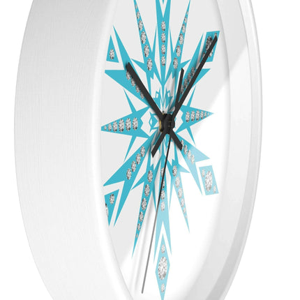 Elegant Artisan Wooden Wall Clock for Luxury Office Interiors - Très Elite