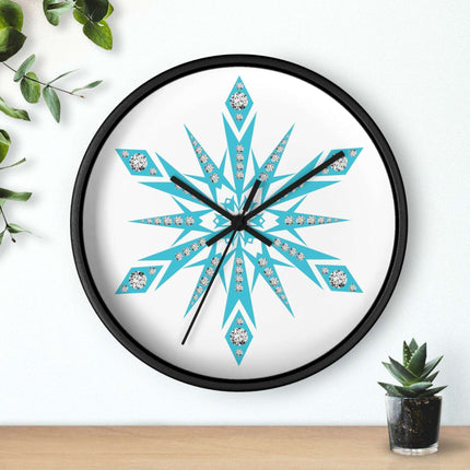 Elegant Artisan Wooden Wall Clock for Luxury Office Interiors - Très Elite