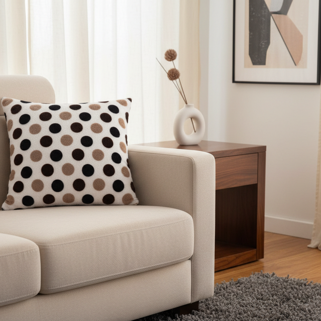 Elegant Artistic Plush Cushion Cover for Stylish Home Enhancement - Très Elite