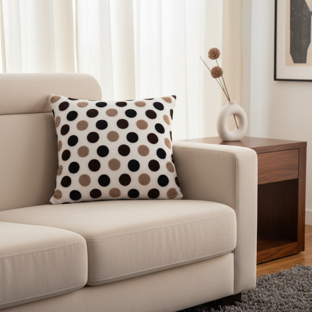 Elegant Artistic Plush Cushion Cover for Stylish Home Enhancement - Très Elite