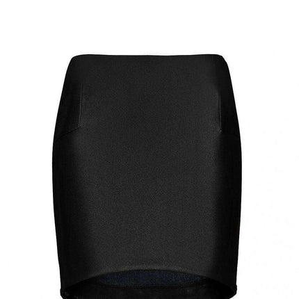 Elegant Asymmetrical Hem Pencil Skirt Style 86897 Ivon - Très Elite