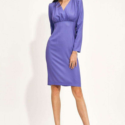 Elegant Aura Evening Midi Cocktail Dress For Chic Night Out - Très Elite