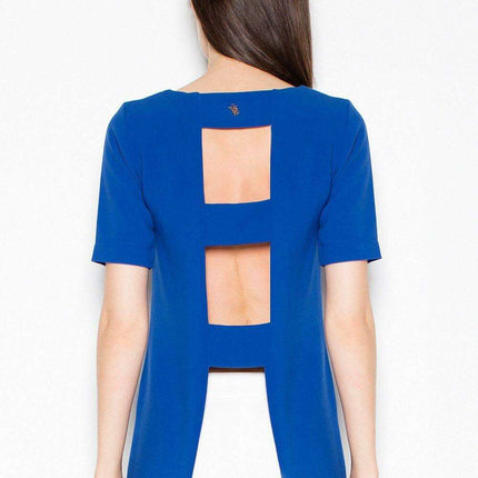 Elegant Back Exposure Blouse - Très Elite