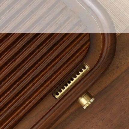 Elegant Bamboo Tea Tray with Drainage for Traditional Kung Fu Ceremony - Très Elite