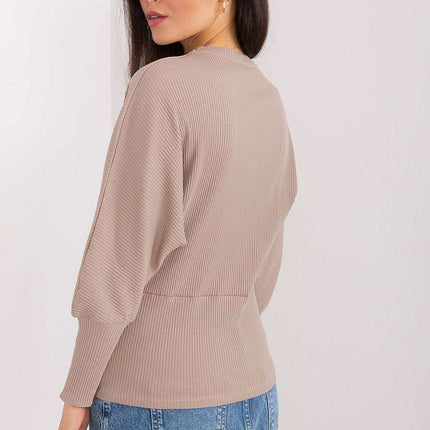 Elegant Batwing Cotton Top - Très Elite