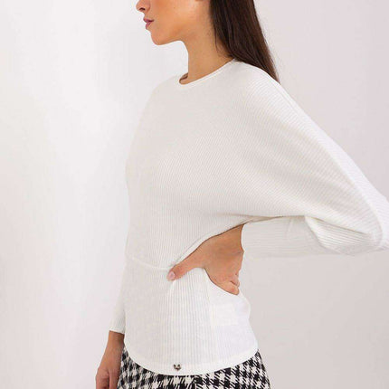 Elegant Batwing Cotton Top - Très Elite