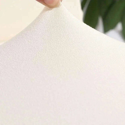 Elegant Beige Stretchable Slipcovers for Dining Chairs at Special Events - Très Elite