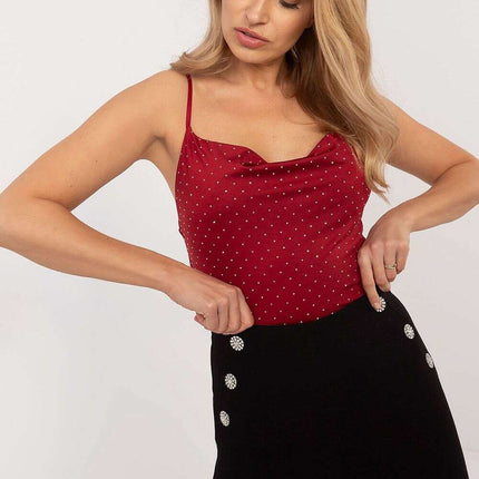 Elegant Beige Top Model 203344 Women Blouse Modern Fit - Très Elite