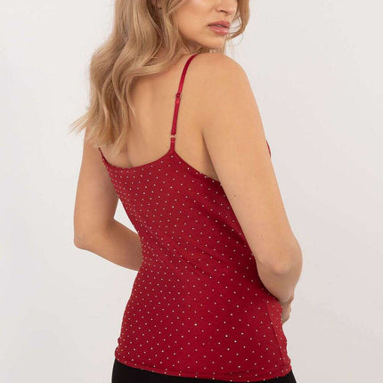 Elegant Beige Top Model 203344 Women Blouse Modern Fit - Très Elite
