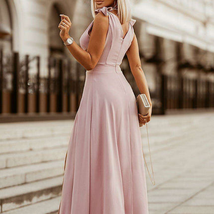 Elegant Bicotone Evening Dress for Formal Occasions - Très Elite