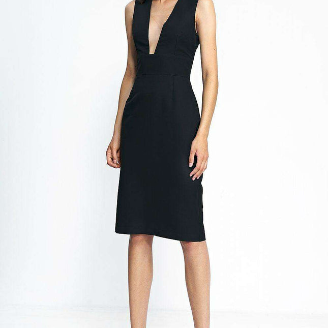 Elegant Black Evening Dress For Formal Events Women