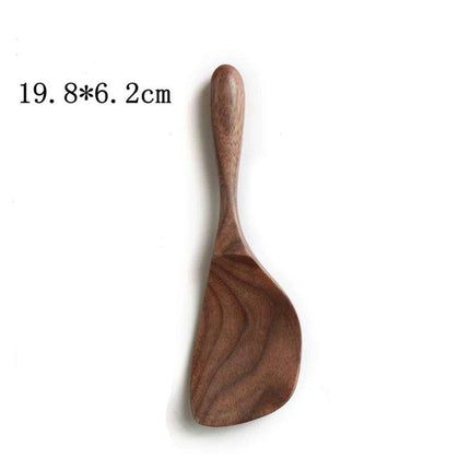 Elegant Black Walnut Spoon - Perfect for Desserts, Coffee, and Honey - Très Elite
