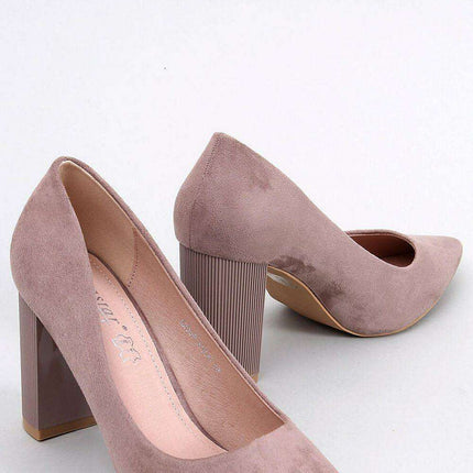 Elegant Block Heel Pumps - Model 176095 - Très Elite